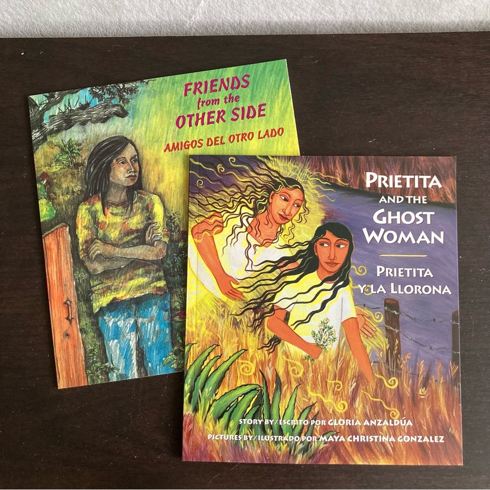 2 bilingual story books